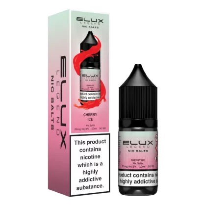 Cherry Ice Elux Nic Salts e Liquid 10ml – TPD - Vapestorm Co