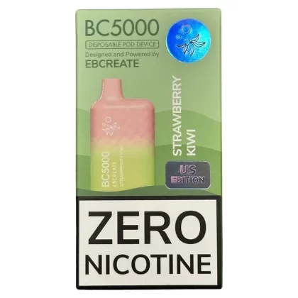 Zero Nicotine – BC5000 – Strawberry Kiwi – EBCreate