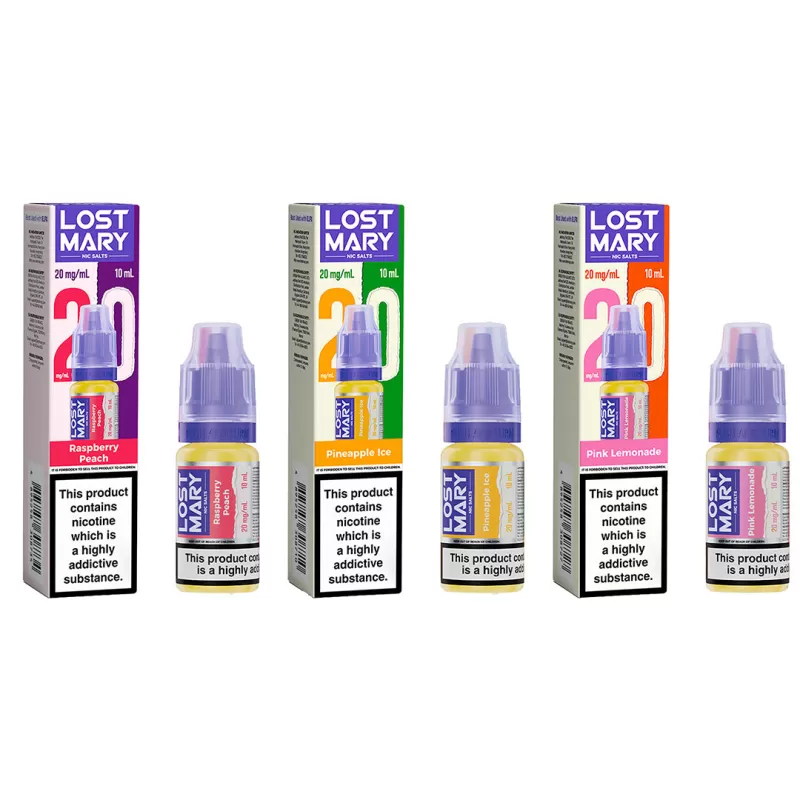 Lost Mary Nic Salt E-liquid 20mg - Lemon Lime