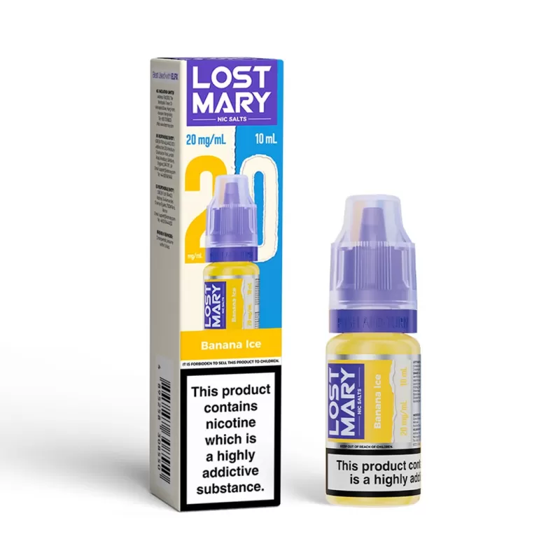 Lost Mary Nic Salt E-liquid 20mg - Lemon Lime - Image 2