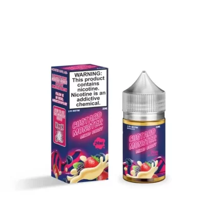 Custard Monster Salt Mixed Berry eJuice - Vape Product; Vape Product, Vape Product; Monster Vape Labs