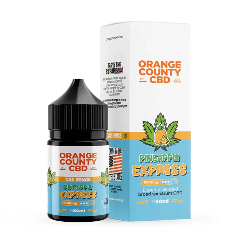 Orange County Pineapple Express CBD Broad Spectrum 1500mg - Vapourdays Co