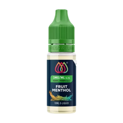 Fruit Menthol E-Liquid by Aquavape - 10ml - 12mg - Vape Product