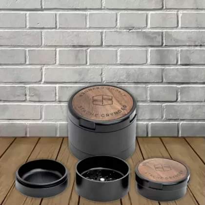 Stache 3-Piece Grynder - Ejuicewarehouse