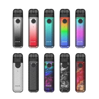 SMOK Novo 4 Mini Pod System Kit 900mah - Silver Black Cobra