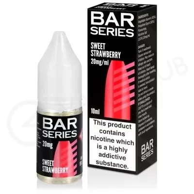 Sweet Strawberry Nic Salt E-Liquid by Bar Series - Ecigpremium
