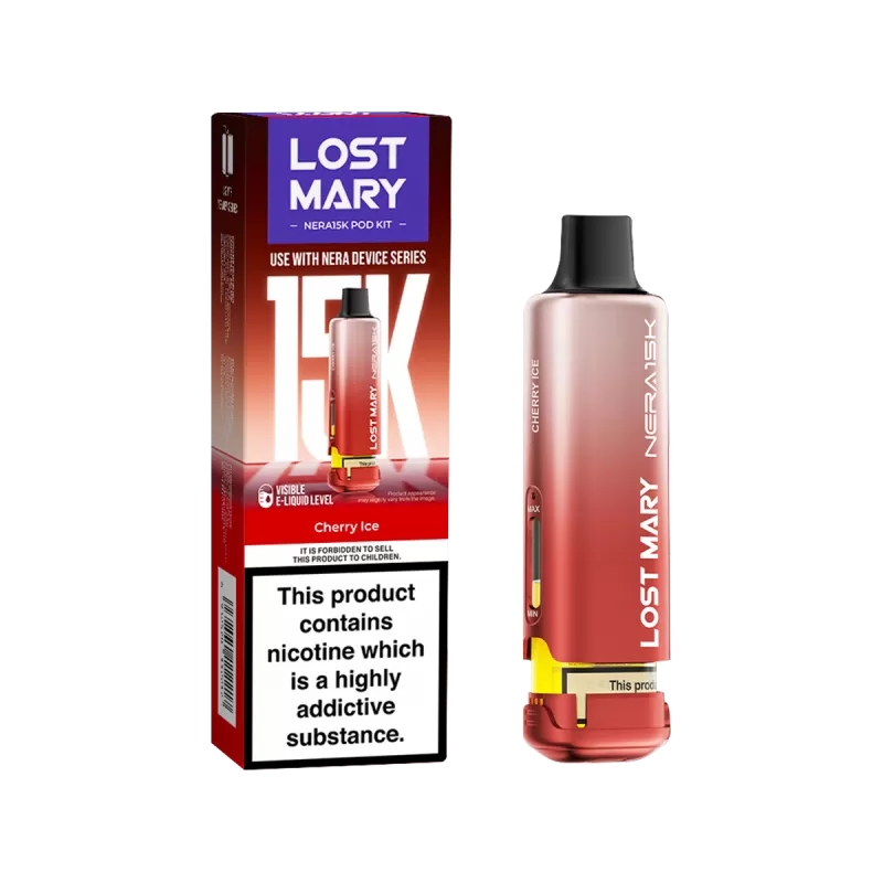 Cherry Ice Lost Mary NERA15K Refill Pack - Ecigwizard