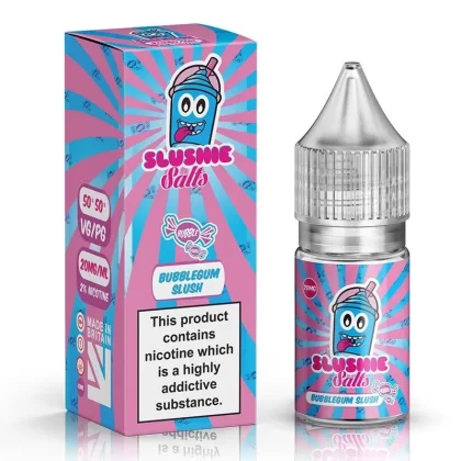 Bubblegum Slush By Slushie 10ml - Nicotine Strength#12mg>3mg>6mg
