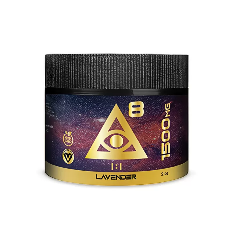 iDelta8 GOLD – Topical Salve 1500mg Delta 8 + CBD 1:1