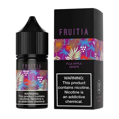 Fuji Apple Grape by Fruitia Salts 30ml - Flavor & Nicotine#35mg>50mg