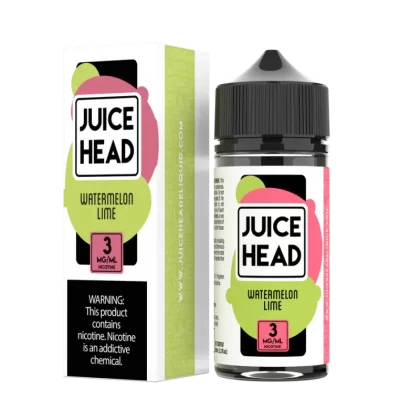 Juice Head - Watermelon Lime - 100ML E-Liquid - 6MG