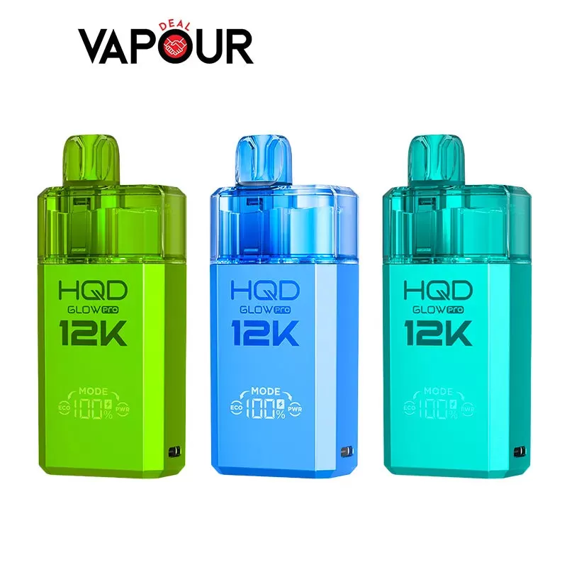 HQD Glow Pro 12K Prefilled Pod Kit - Mr Blue