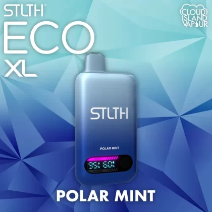 STLTH ECO XL Disposable Vape – Polar Mint - Strength#20mg