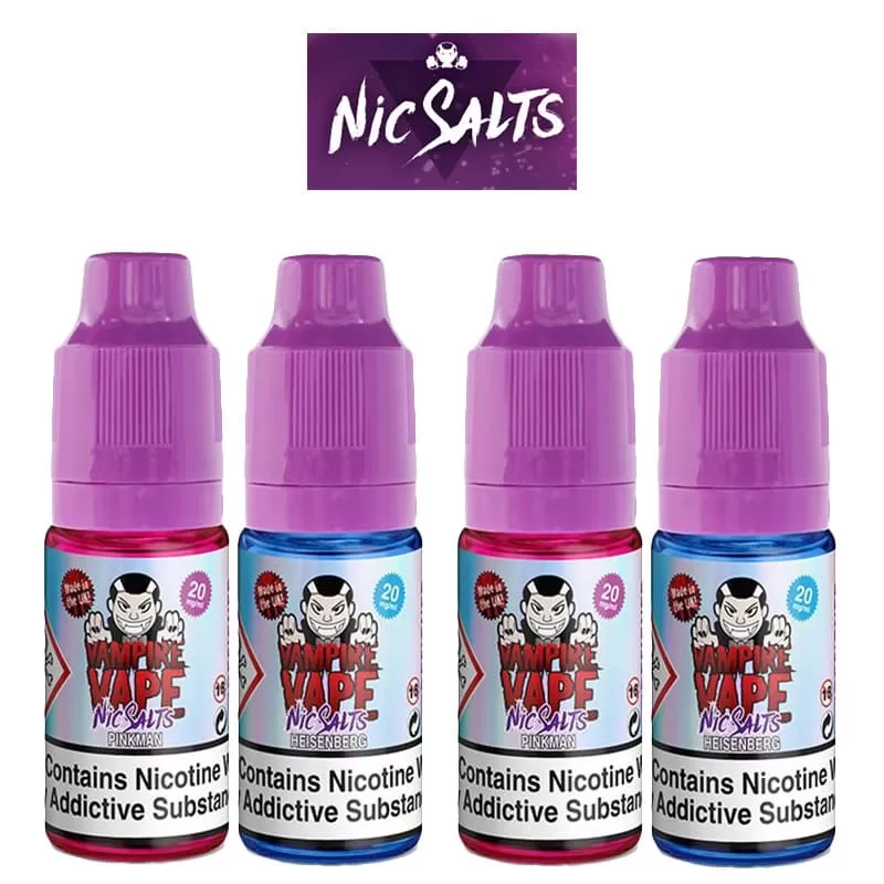 Vampire Vape Nic Salts 50%VG – TPD - Vapestorm Co
