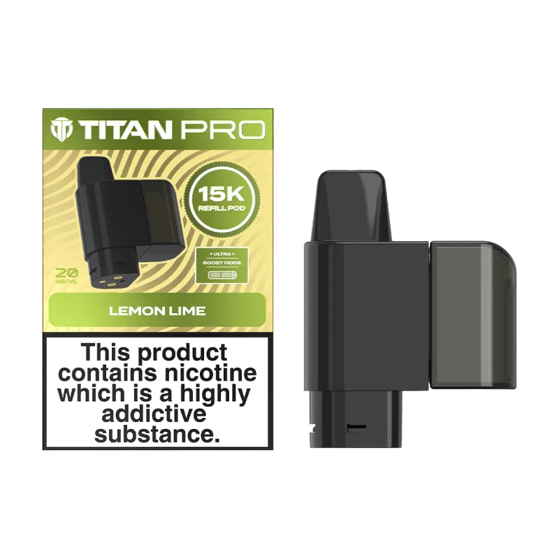 Titan Pro 15K Refill Pack - Blue Razz Lemonade - Vapeshop Co - Image 3