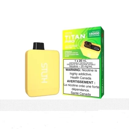 STLTH TITAN PRO DISPOSABLE – PINEAPPLE BLUEBERRY KIWI ICE
