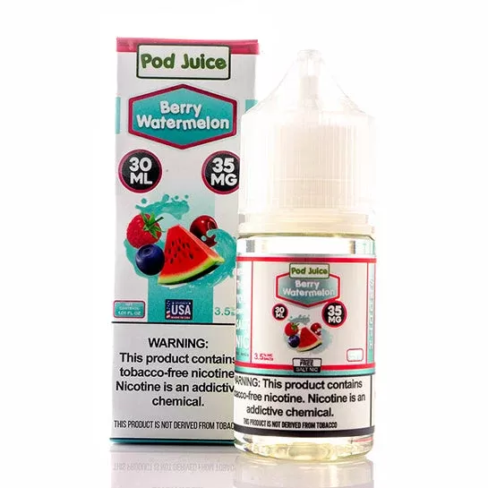 Berry Watermelon Salt – Pod Juice E-Liquid