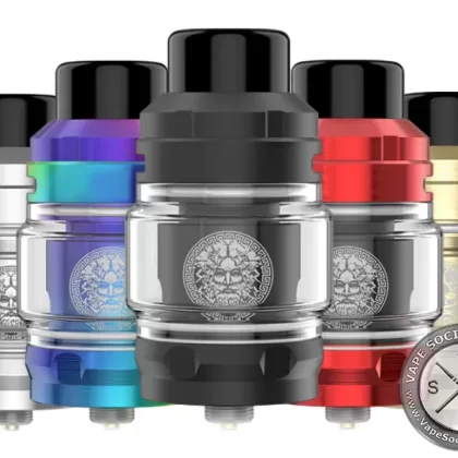 Geekvape Zeus Sub Ohm Tank - Black, Blue (38CDB5)