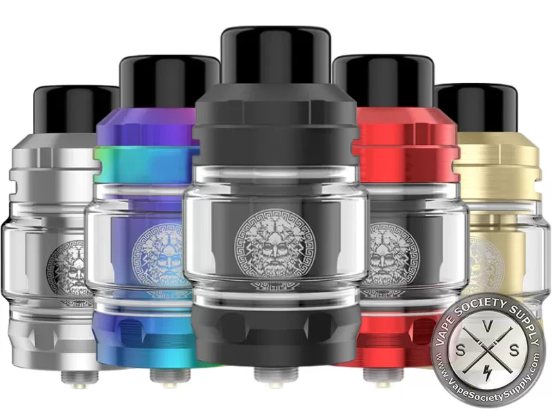Geekvape Zeus Sub Ohm Tank - Black, Blue (38CDB5)
