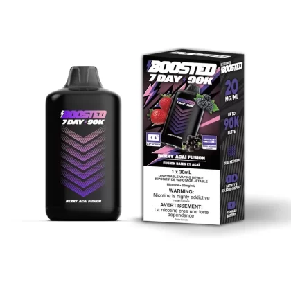 Berry Acai Fusion Boosted 7 Day 90K – Disposable Vape
