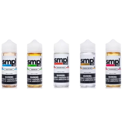 SMPL 5 Bottle Bundle - 600mL (5x120mL); Vape Product, Vape Product