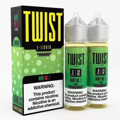 Twist e-Liquids Mint No. 1 eJuice - 120mL (2x60mL); Vape Product, Vape Product (47D1F1)