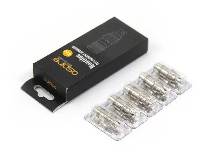 Genuine Aspire Nautilus / Nautilus mini Bottom Vertical Coil (BVC) x5 piece