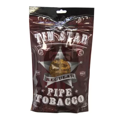 Tin Star Regular Pipe Tobacco 3 oz. Bag