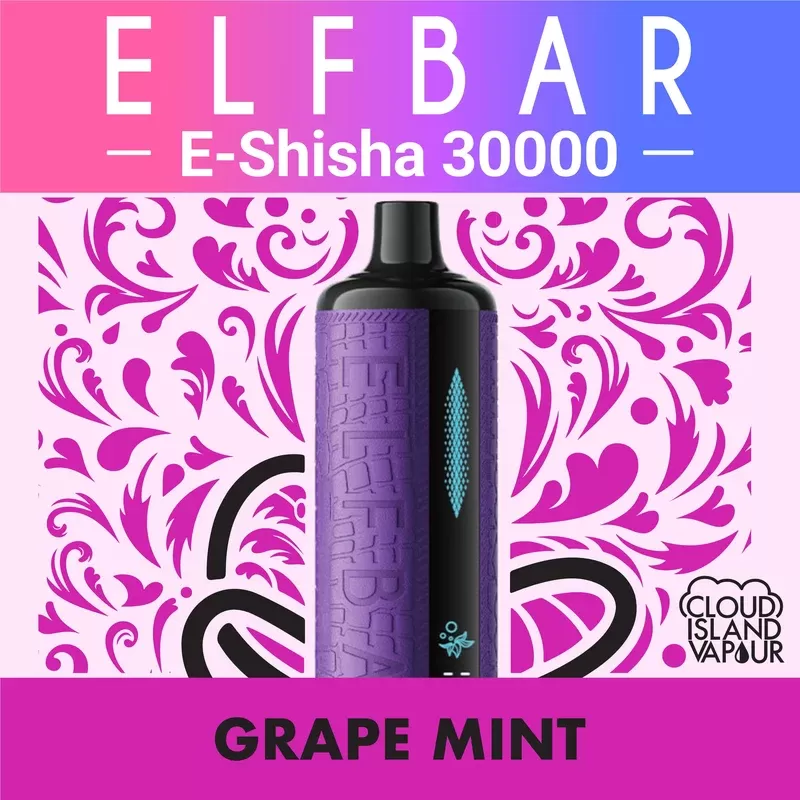 ELF BAR E-Shisha 30000 Disposable Vape – Grape Mint