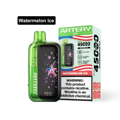 Artery CT3 45K Rechargeable Disposable Vape (45,000 Puffs) - Grape Slush / 50 mg