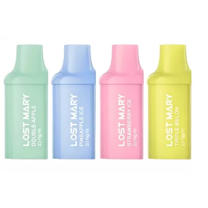 Lost Mary BM600 Prefilled Pods Menthol - Nicotine Strength#20mg