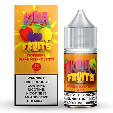 Raspberry Black Cherry by Killa Fruits Salt Max TFN Salts 30mL