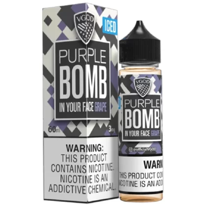 VGOD PURPLE BOMB ICED – 60ml - Vape Product, Vape Product