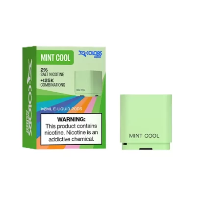 Zlabs Zcolors Mini Mint Cool Pod - Nicotine Strength#Mint Cool