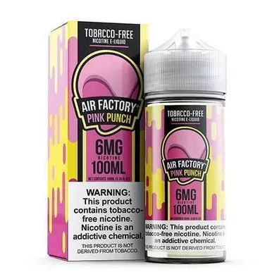 Pink Punch by Air Factory Tobacco-Free Nicotine E-Liquid