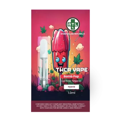 ATLRx Bomb Pop THCa Vape Carts