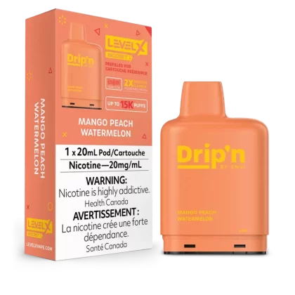 MANGO PEACH WATERMELON – LEVEL X DRIP’N BOOST (20mL)