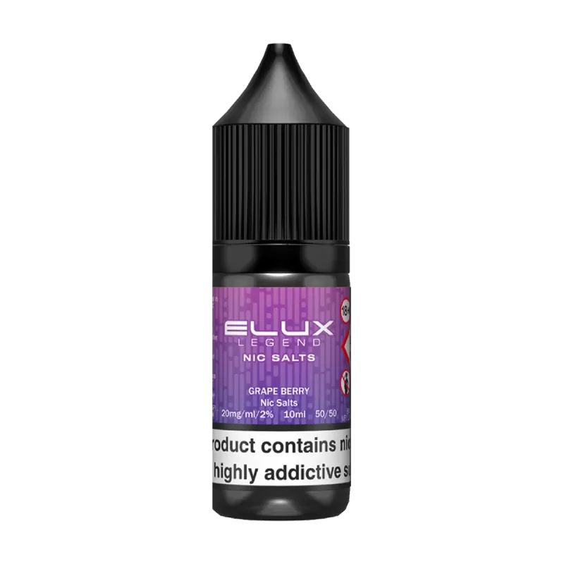 Grape Berry Nic Salt by Elux 10ml - 10mg - Vape Product (3300D7)