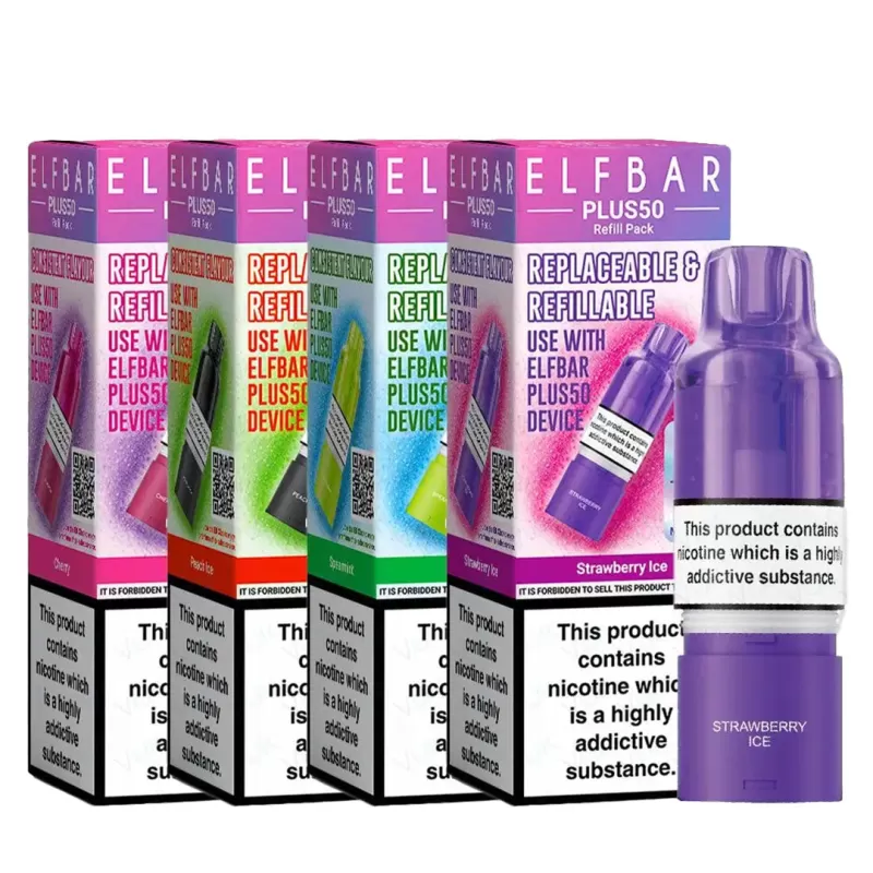 Elf Bar Plus 50 Prefilled Pod - Blueberry