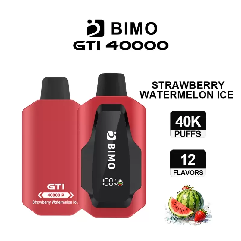 BIMO GTI 40000 Puffs – Strawberry Watermelon Ice - Vape Store