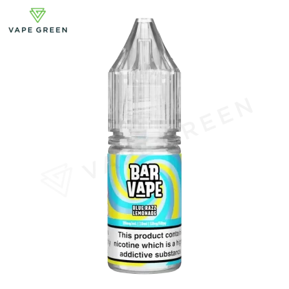 Blue Razz Lemonade Nic Salt E-Liquid by Bar Vape - Eliquidsupply