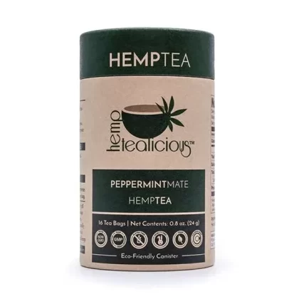 Pure Hemp Tea – Peppermint Mate Flavor