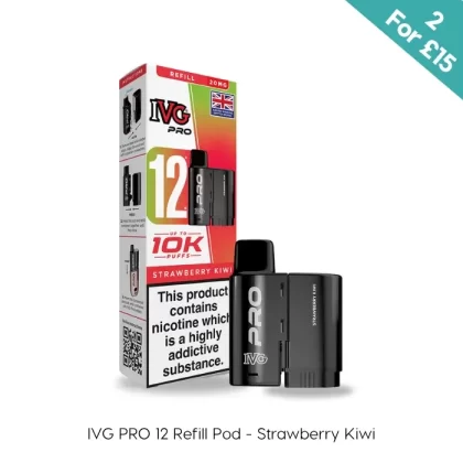 Strawberry Kiwi – IVG PRO 12 Pods