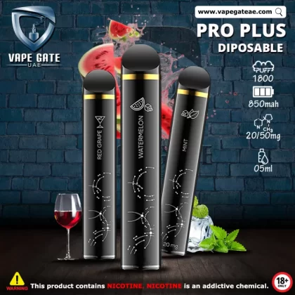 Pro Plus - Swiss Design 1800 Puffs Disposable Vape - 20 mg / Mint
