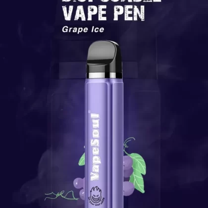 VapeSoul Smile II Grape Ice (1500 Puffs)