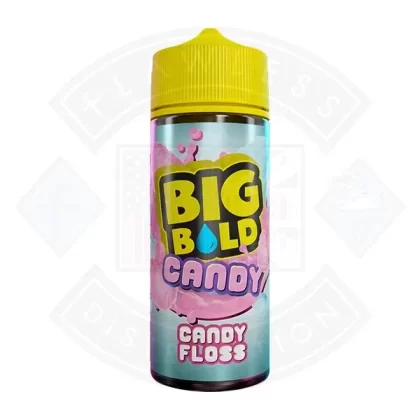 Big Bold Candy – Candy Floss 0mg 100ml Shortfill - Eliquidsupply