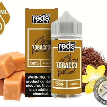 7obacco Reds Apple 7 Daze 100ml