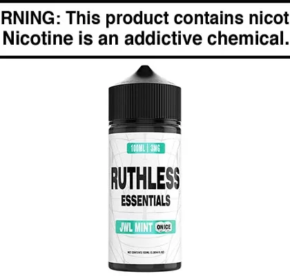 JWL MINT ON ICE BY RUTHLESS ESSENTIALS 100ML - Vapejuice