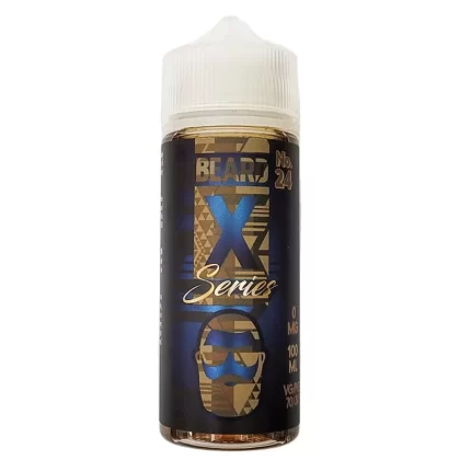 NO.24 X SERIES SALTED CARAMEL MALT E LIQUID BY BEARD VAPE CO 100ML 70VG