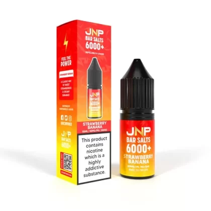 Strawberry Banana Nicotine Salt by JNP Bar Salts 6000+